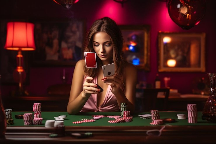 Meja blackjack HD di aplikasi tombolbet88 setelah deposit LinkAja